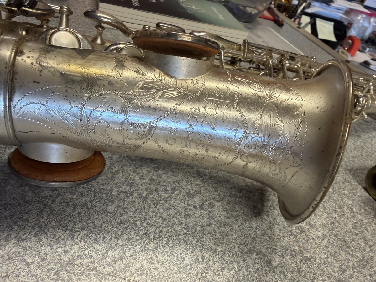 1921-22 Buescher True Tone Curved Soprano Saxophone | eBay