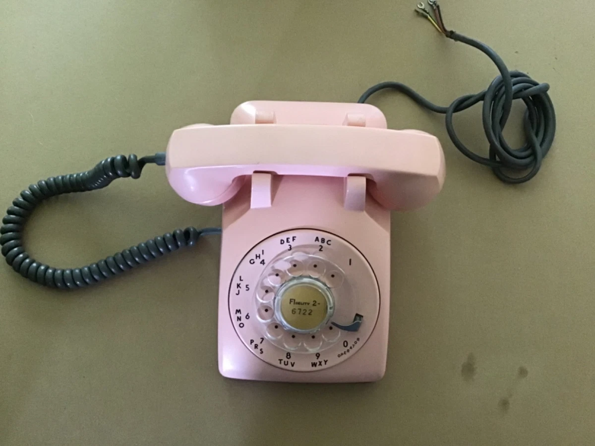 Pink Dial Phone In Collectible Telephones (1940-1969) for sale | eBay