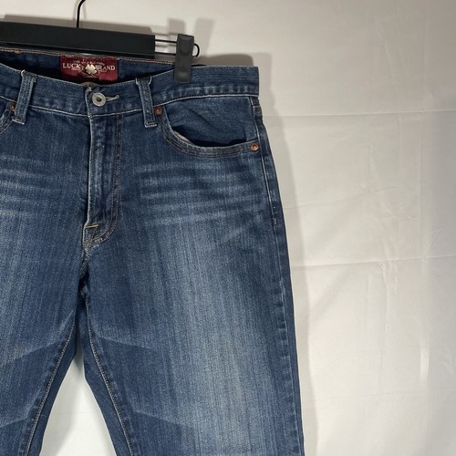 Jeans uomo LUCKY BRAND 32x30 blu 361 vintage denim cotone dritto - Foto 2 di 13