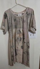 Pre-loved SHAKE RAG STUDIO Women's Multicolor Abstract Design Dress Best For M/L