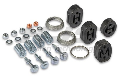 Montagesatz Abgasanlage HJS 82 43 8027 für HONDA CIVIC 6 Hatchback EJ EK SO EM1