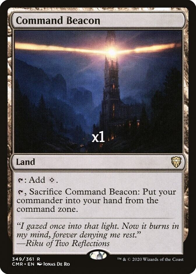 MTG Commander Legends CMR  - Command Beacon - NM