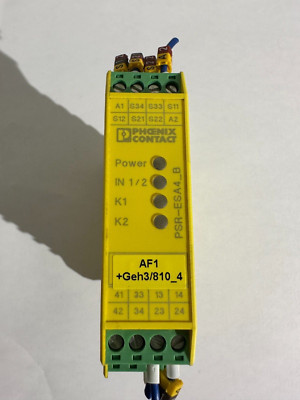 Phoenix Contact PSR-SCP-24UC/ESA4/3X1/1X2/B Sicherheitsrelais 2963763 -used-