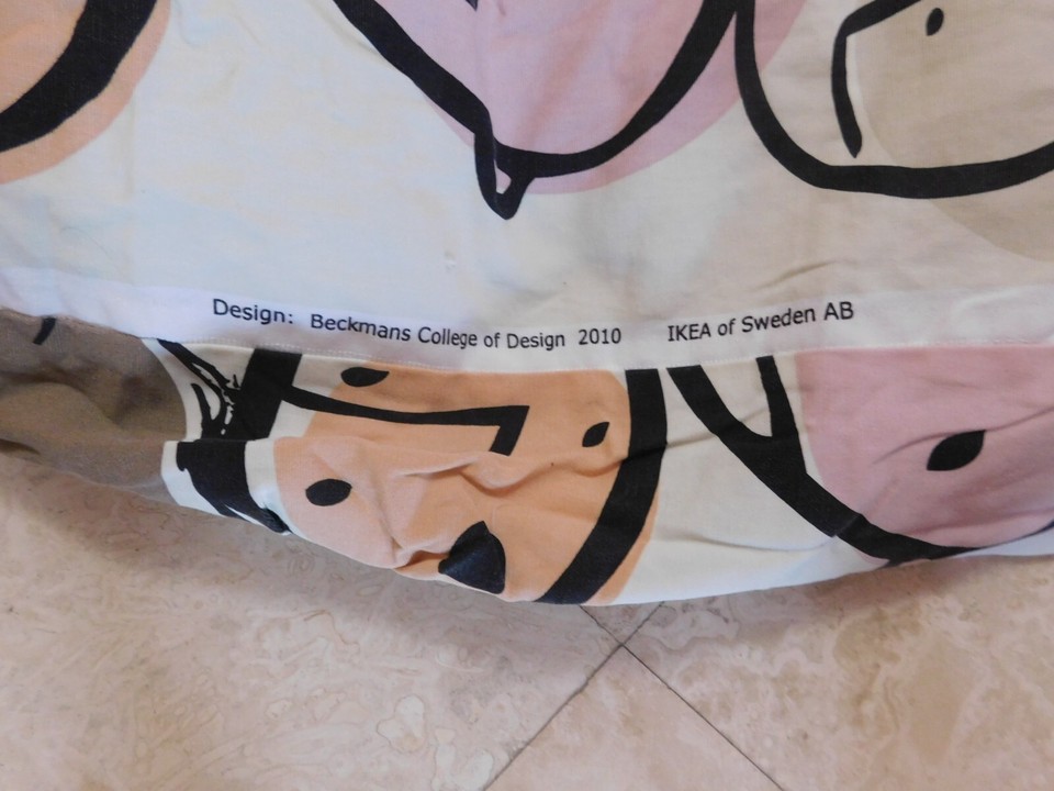 Custom made Ikea 2010 Beckmans College of Design Balkarp Futon cover 35