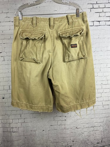 Vintage Aeropostale Chino Shorts Gr. 33 Herren beige hellbraun Baggy (A80) - Bild 6 von 8