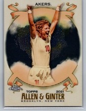 2021 Topps Allen & Ginter Chrome #221 Michelle Akers Team USA Soccer