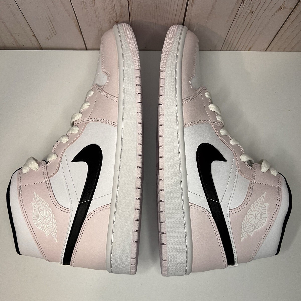 Size 10.5 - Air Jordan 1 Mid Barely Rose W for sale online