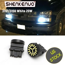 3157 LED White Daytime Running Light Bulb DRL for Chevy Silverado 1500 2000-2007