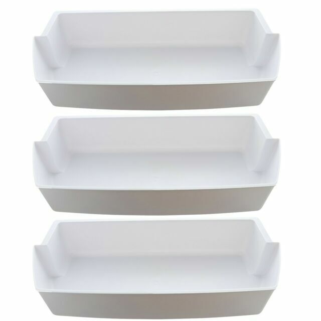 Kitchen Basics 101 2187172 Door Shelf Replacement Bins for Frigidaire Whirlpool 3 Pack for sale online