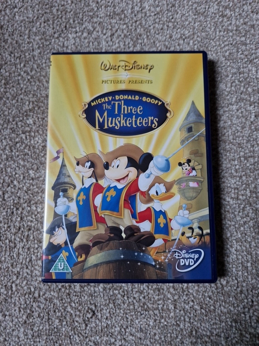 disney the three musketeers DVD