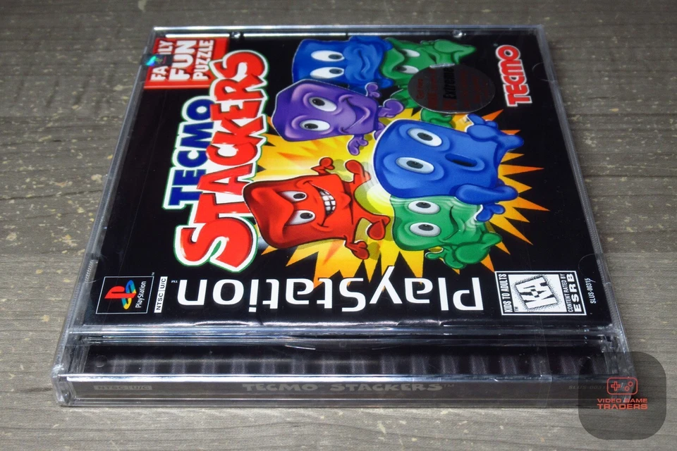 Tecmo Stackers PlayStation 1, PS1 1997 NEW! - Image 4 of 4