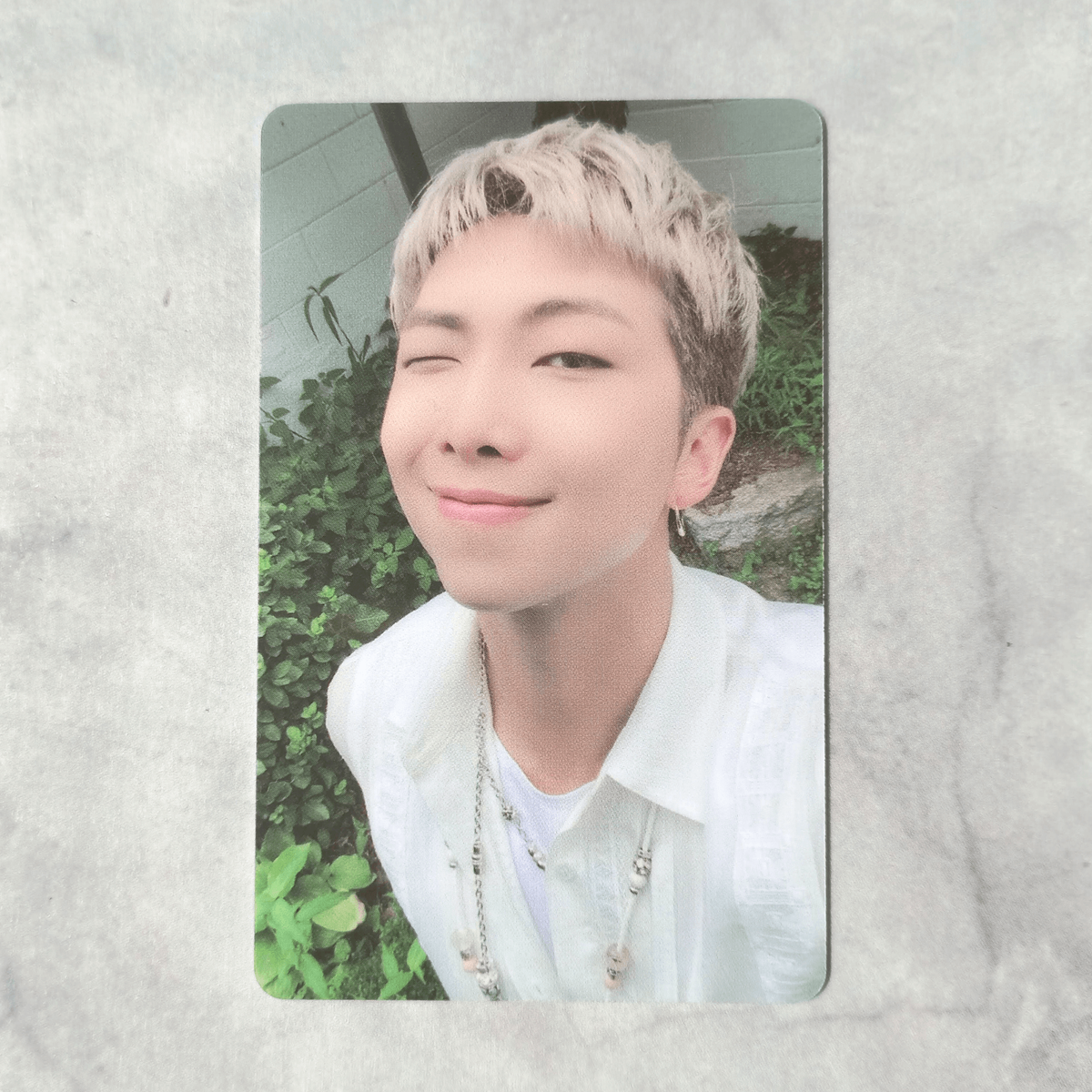 BTS Butter Lucky Draw Power Station Photo Card - RM Jin Suga JHope