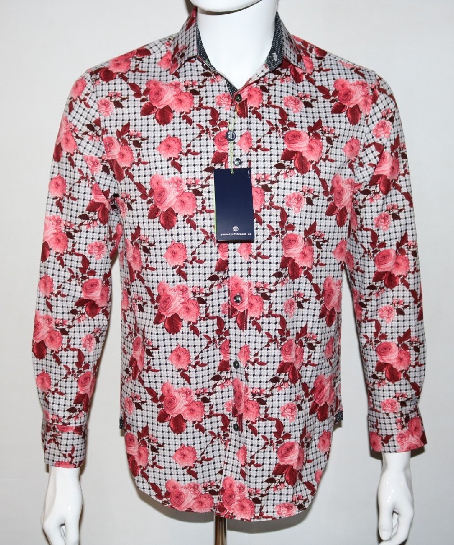 Society Of Threads Men's Slim Fit Floral Dress Shirt Multi Color S 14-14.5 32/33 Society Of Threads Men's Slim Fit Floral Dress Shirt Multi Color S 14-14.5 32/33