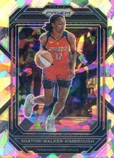 2023 Panini Prizm WNBA SHATORI WALKER-KIMBROUGH #90 CRACKED ICE PRIZM MYSTICS
