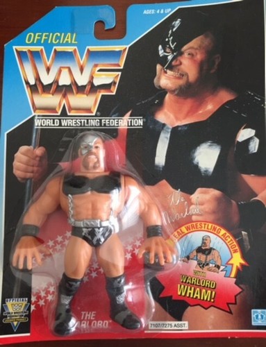 WWF WARLORD MOC Blue Card Ultra Rare, 