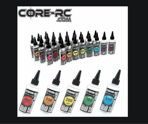 Core RC 100% Pure Silicone Oil For Shocks/Diffs 100CST to 500,000CST