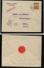 Turkey  large  registered cover to  Austria               MS1211