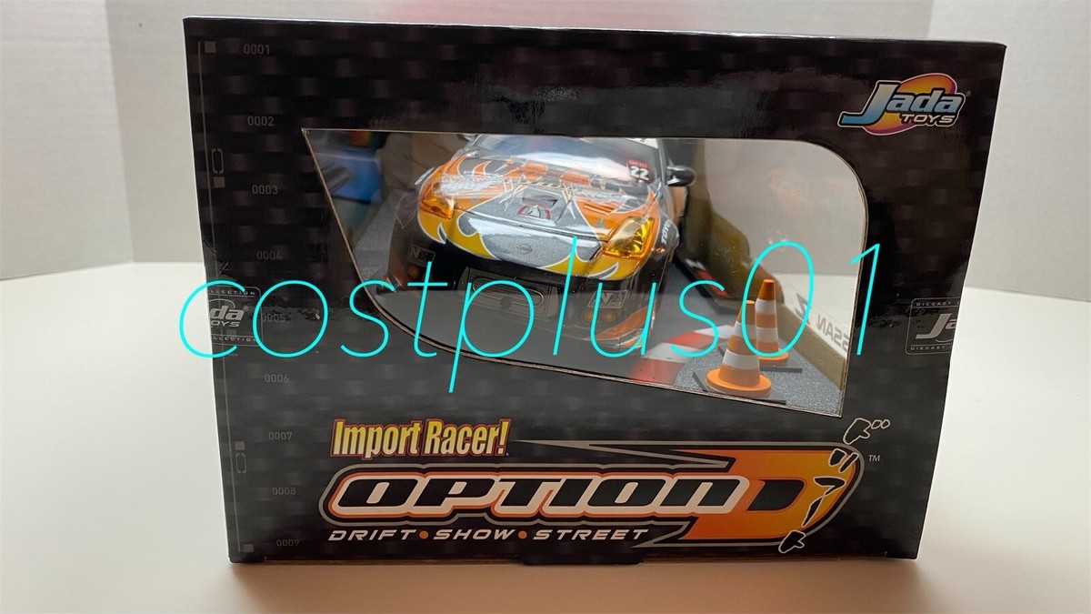 JADA IMPORT RACER NISSAN Z 1:18 ORANGE GREY | eBay