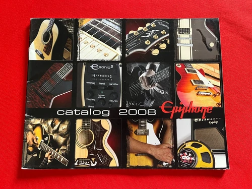 EPIPHONE GUITARS  CATALOG 2008