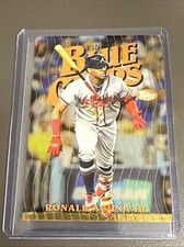 Ronald Acuña Jr. 2019 Finest Finest Blue Chips #FBC-RAJ - Atlanta Braves