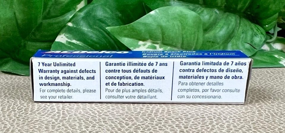 ACDelco Pro. Bujía de iridio para Buick Chevy Olds 1996-2008. Pontiac 41-101 Foto 3 de 4