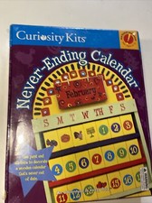 Curiosity Kits: Never-Ending Calendar BRAND NEW  Kids Arts  Crafts 2001 toys