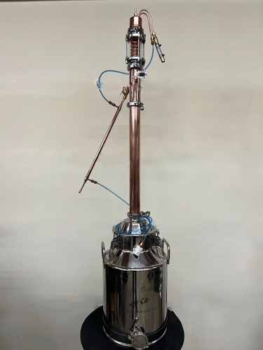 Reflux Still - Copper Moonshine Still - Liquid Management - 8 gallon -2 inch