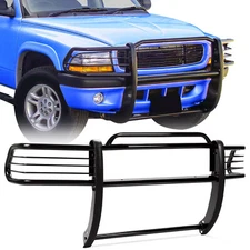 FOR 97-04 DAKOTA/98-03 DURANGO BLACK COATED MILD STEEL FRONT BUMPER GRILL GUARD