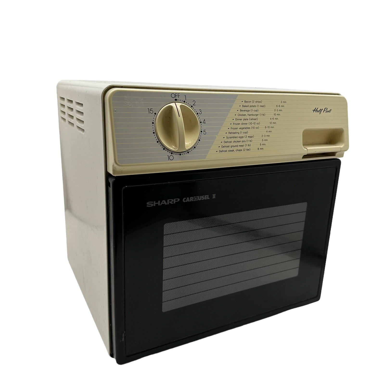 Sharp Carousel II Half Pint Microwave Oven R1M50 Camper RV Boat Van Compact eBay