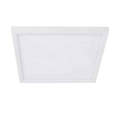 Feit Electric 5 in. 600 Lumens White Square Flat Panel Flush Mount Light 5CCT