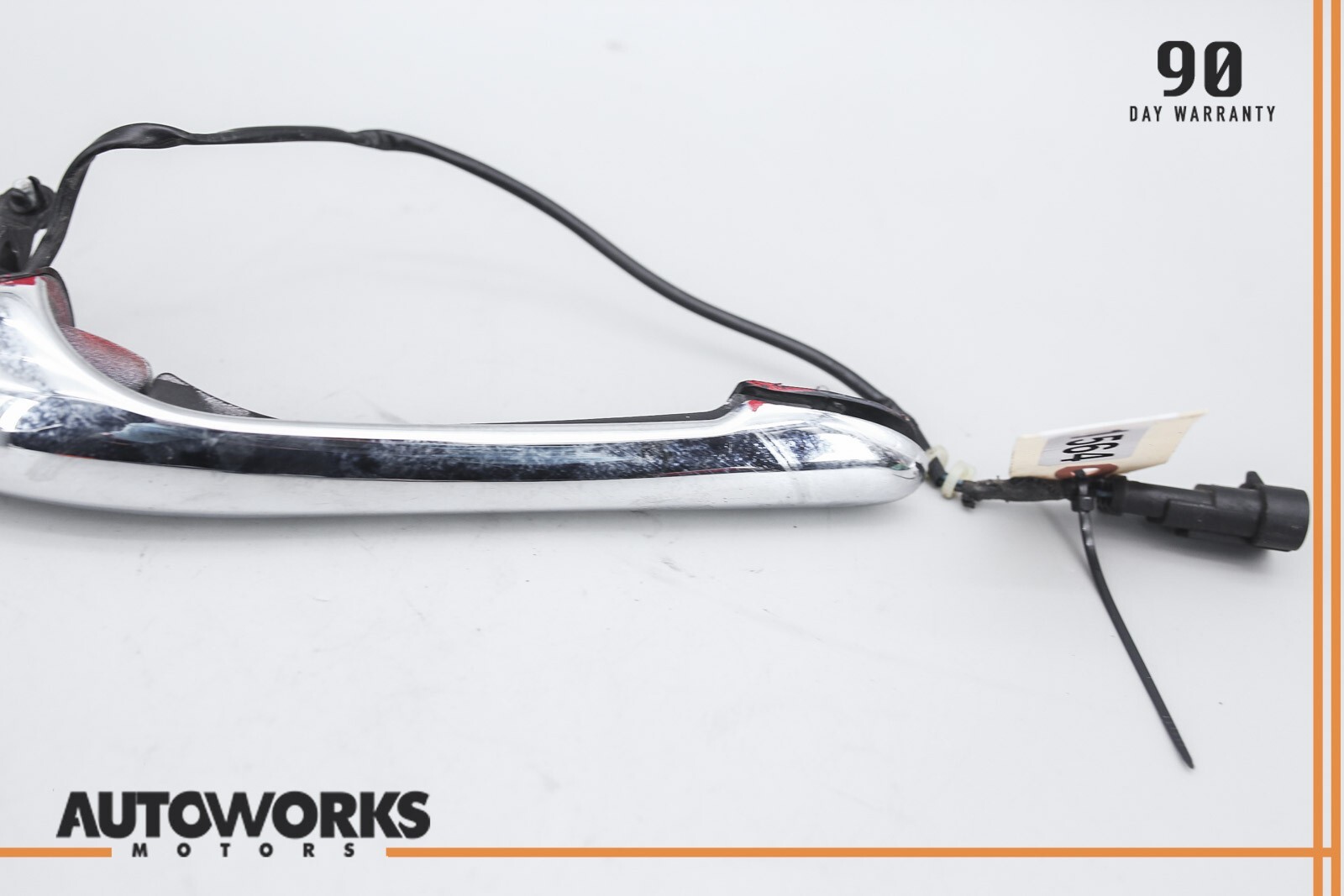 03-13 Maserati Quattroporte M139 Front Left Side Exterior Door Handle Chrome OEM