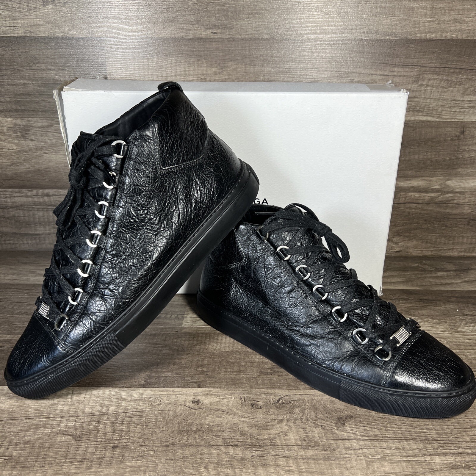 Balenciaga Arena High Noir Sneakers 