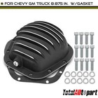 Black Differential Cover with Gasket for Chevy GM Truck 8.875 in. 12 Bolt Rear