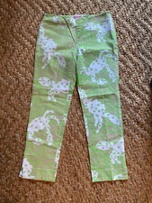 Lilly Pulitzer Originals Resort Fit Pant Size 2 Sea Anemones Blue Green