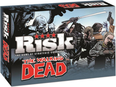 Risk The Walking Dead Survival Edition 2013 USAopoly Hasbro Complete Game SEALED