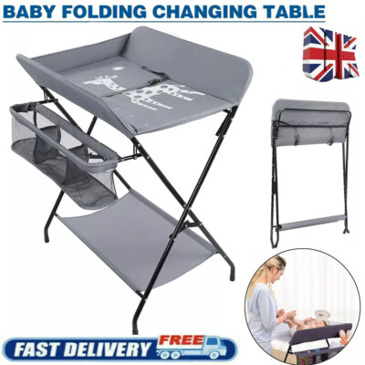 Baby Infant Changing Table Portable Folding Diaper Station
