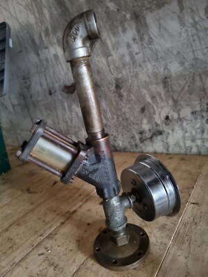 Spirax Sarco Bronze Schauglas Rückschlagventil 3,5bar und Spur Budenburg, Eisenbahn?