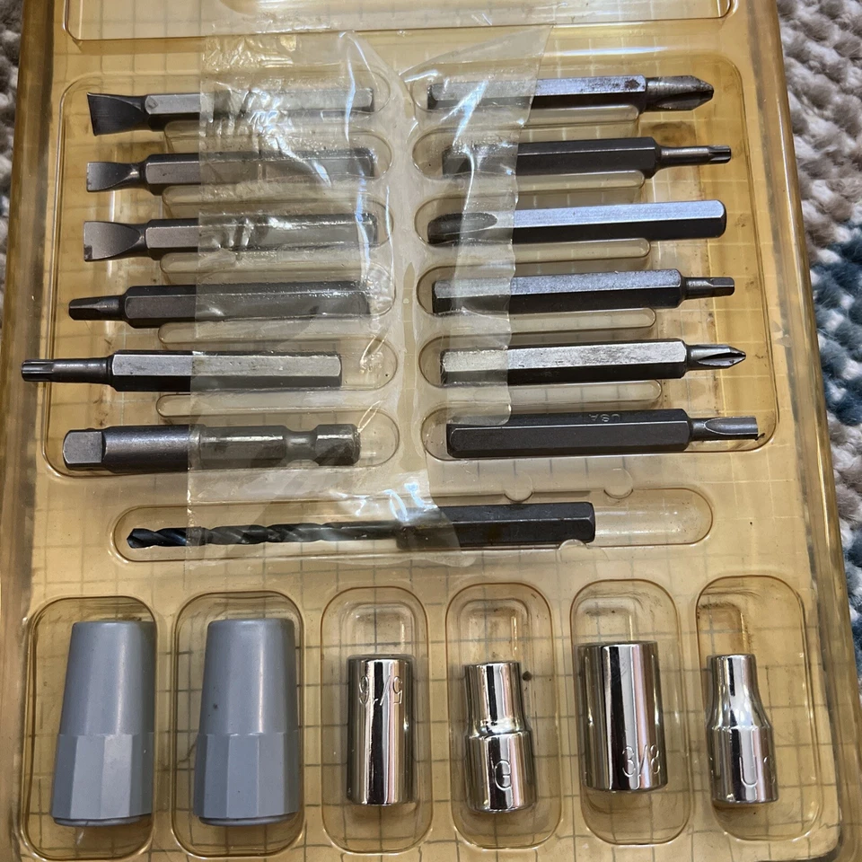 Vintage Skil Twist Bit Set 19 Pieces Made In USA - Image 3 of 4