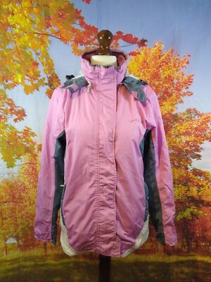 Weird Fish pink 100% polyester Rain Coat Jacket. UK women's size 12