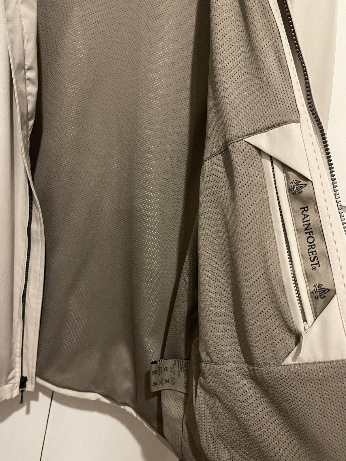 Rainforest Membrane System Jacket Men's Khaki Win… - image 5