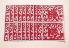 Mrs. Grossman's Stickers Lot of 10 Sheets Oh Christmas Tree 2009 Scrapbooking