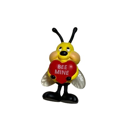 Bumblebee Pin   Bee Mine   Heart Yellow Black