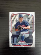 Drue Hackenberg - 2023 Bowman Draft Paper Prospect 1st Bowman BD-38 - BRAVES