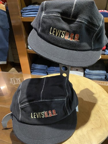 Cappello Levi's Con Visiera Corta Nero | eBay