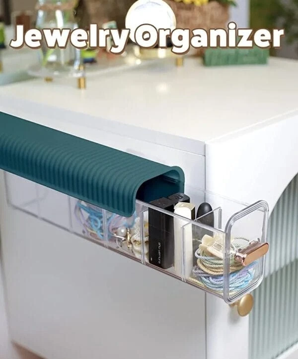 Vintage Wall 6 Compartment Multiuse Wall Mount Organizer Pack of 1 - Image 3 of 4