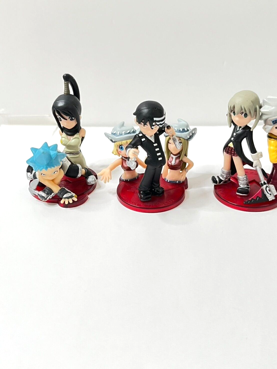 Soul eater figure collection 8 complete set fire force maka black