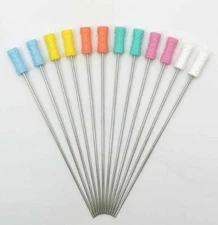 Bag of 25 Hourglass Metal Natural Hair Pins (4.5 inches long) 