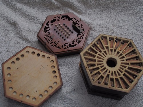 English Concertina for Restoration: Old - Picture 5 of 6