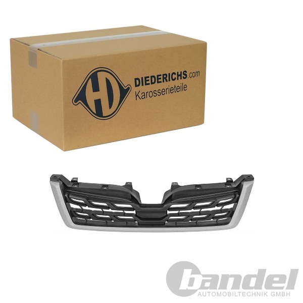 Diederichs KÜHlergrill KÜHlergitter Grill Vorne Schwarz/Grau | 6243040-image
