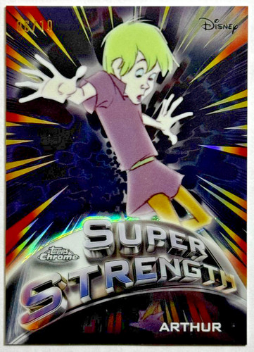 Arthur [Red] #ST-2 2025 Topps Chrome Disney Super Strength card